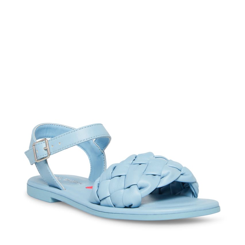 Sandalias Planas Steve Madden Jkarina Niños Azules | ES TR9320